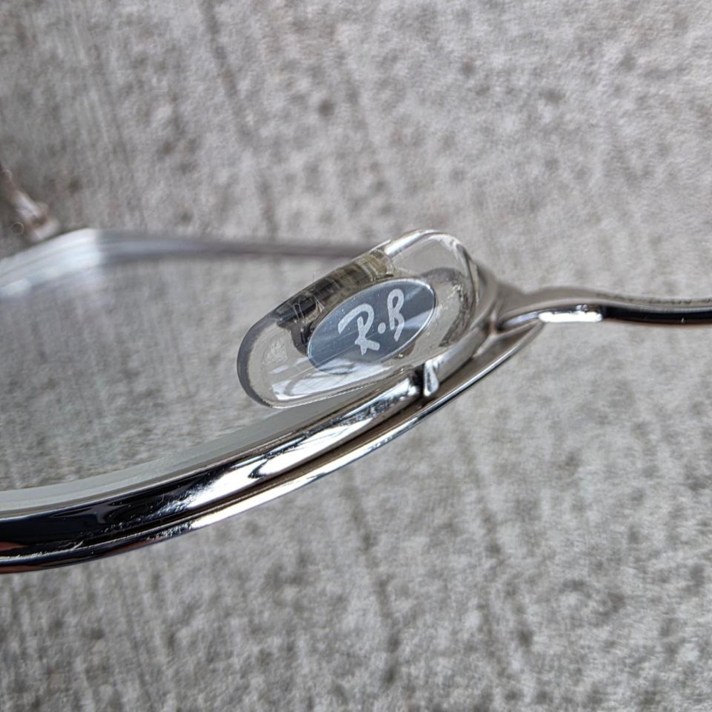 NEW Ray-Ban RX6466 3101 Blue Silver Eyeglasses Frame 49□19 140 w/ Case - Picture 9 of 9